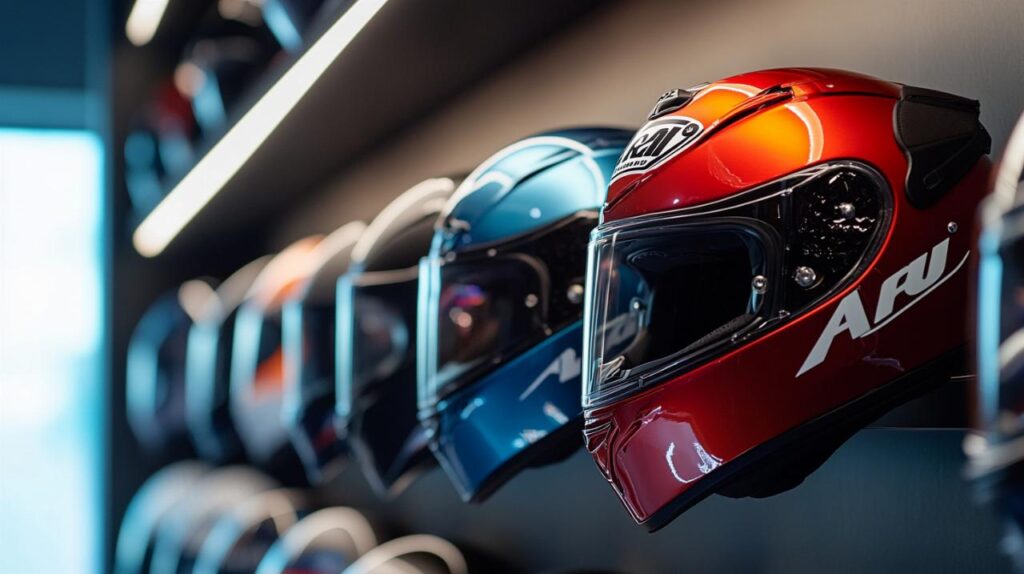 Cómo elegir el mejor CASCO ARAI: opiniones sobre todos los modelos de cascos de moto según certificación ECE